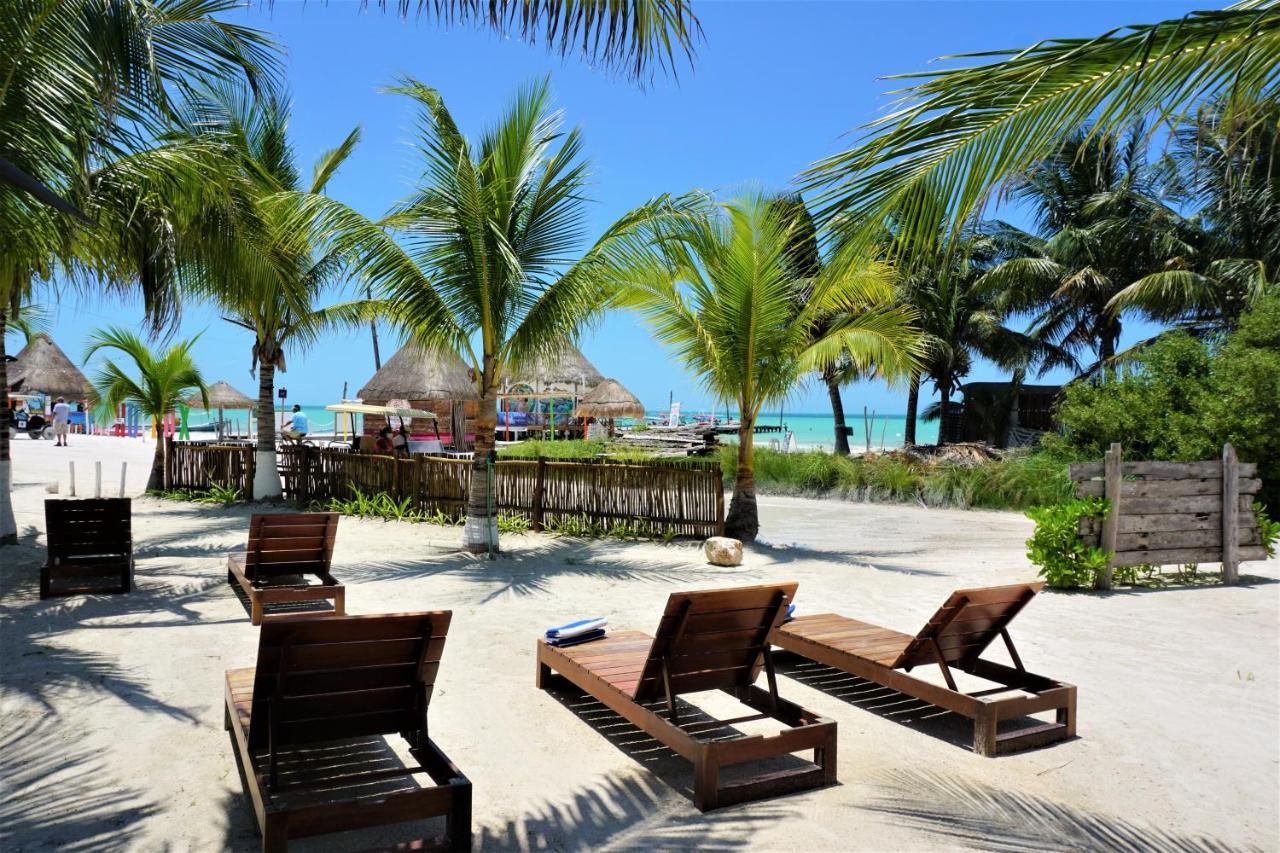 La Diosa Kali Beach Front Hotel Isla Holbox Exterior photo
